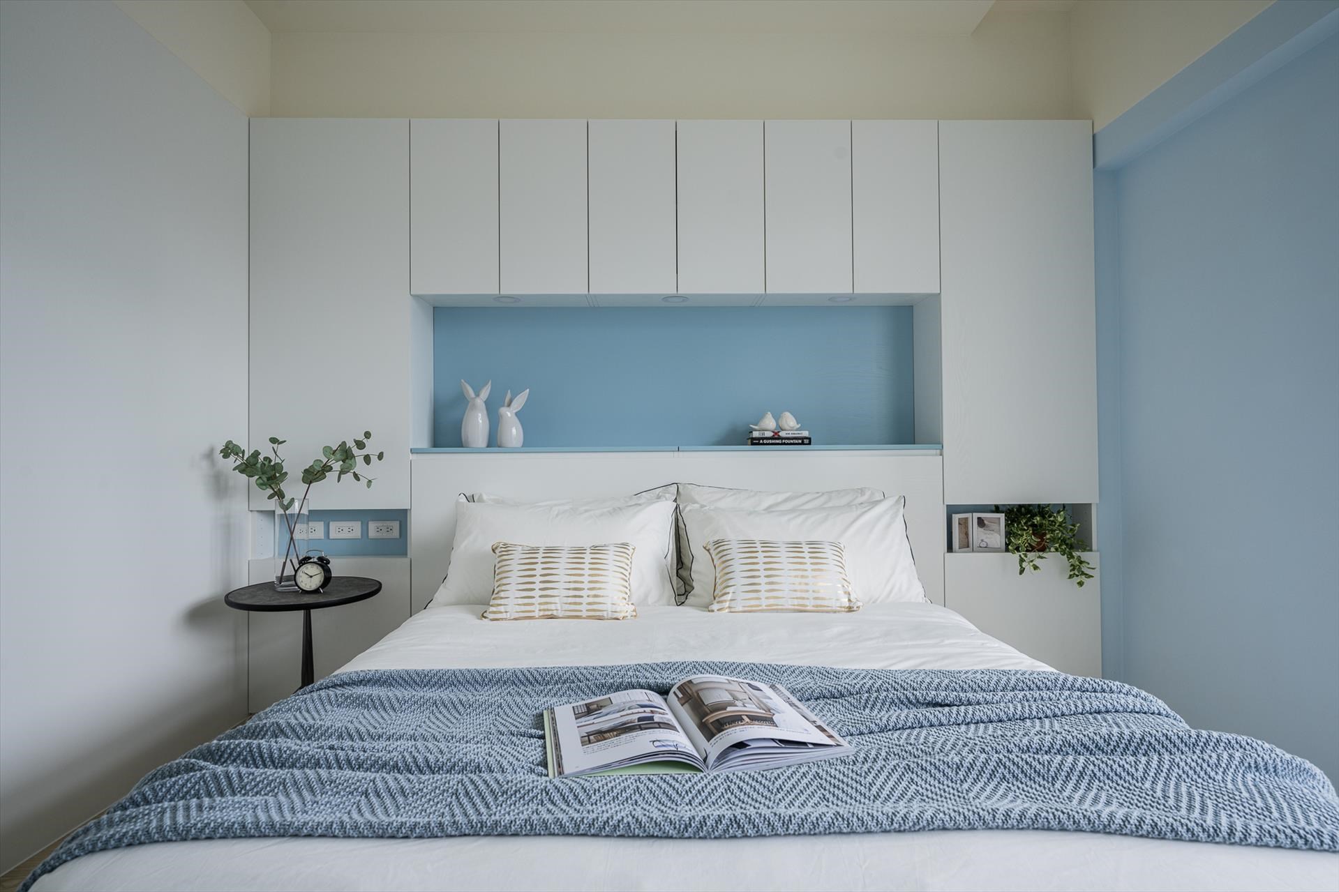 18 種床頭牆面的設計方法，讓你的臥室高雅又舒適，提升睡眠品質 - 澄易設計